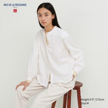 유니클로 볼륨슬리브블라우스(긴팔) INES DE LA FRESSANGE