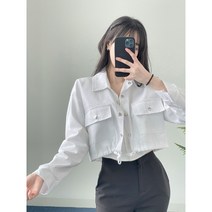 철부지형아들 봄신상 크롭 스트링 버튼자켓