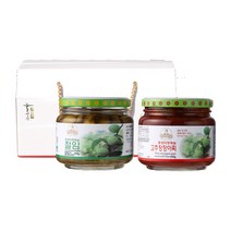 광양청매실농원 홍쌍리매실고추장장아찌 매실절임 세트, 1세트, 430g