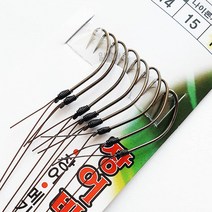 국산 장어 낚시 묶음바늘 채비, 14호
