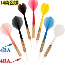 다트머신 가게용다트 다트기계 일본 표준 바 공공 14g 4ba 인터페이스 소프트 16g 피닉스 기계 6mm 나사 입, 16g(흰색 사각날개) 1스틱