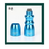 shunyi케이스 당구대 가죽 헤드 수리기 공구 교체 세트 수리 정비 당구 부품 선물, 파란색