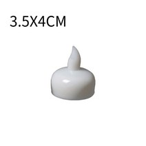 티라이트 1pc flameless 부동 촛불 led 차 조명 방수 분위기 램프 풀 스파 욕조 웨딩 파티 저녁 장식, 반짝이는 따뜻한 1pc