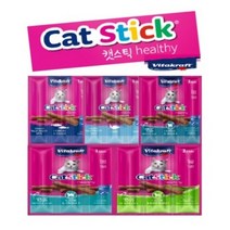 비타크래프트 캣 스틱 간식 3p, 치킨그라스, 18g, 5개