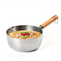 국산 인덕션 라면 전용 냄비 가스렌지 겸용 가벼운 계량냄비 편수 캠핑 경량 인덕션용 스텐 IH 퀸센스 냄비세트, 18cm