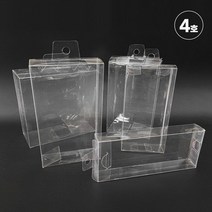☞고객대만족↗¶ 선물포장 포장 포장용품 PVC 사각 케이스 벌크포장 (‡†fTE) 박스 4호, ☞ 해당 상품 선택하기_Mognol™