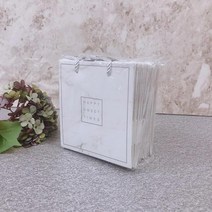 기념일 보석 선물 대리석 미니 선물백 박스 크라프트