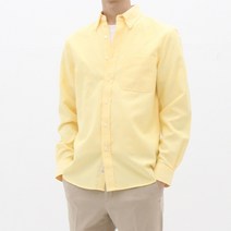 더셔츠스튜디오 루즈핏 면혼방 옥스포드 버튼다운 셔츠