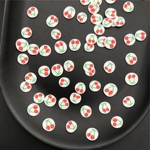 60g 과일 항목 Polymerclay 어린이 점토 뿌리 Diy/케이크 Diy 만들기/네일 아트/스크랩북 장식/공예 필러, [20] lemon Colorful