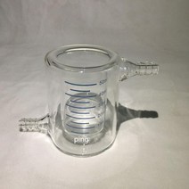 광촉매 반응기 수조 순환 컵 유리 재킷 컵용 실험실 점도계, 07 500ml