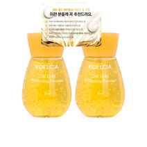 화이트닝 에센스 피부 주름 건조 유수분밸런스 코엘시아 24k 골드 화이트닝 에센스 35ml X2
