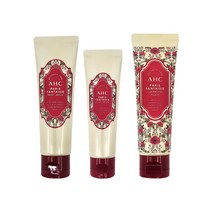 AHC 레스케이프 어메니티 3종 세트 바디워시 80ml 바디크림 50ml 폼클렌징 80ml, 상세페이지 참조