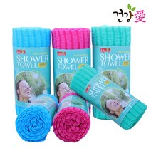 일본 타츠네 키위 까슬한 목욕 샤워타올 2p(0), 랜덤 발송, 1개, 2개