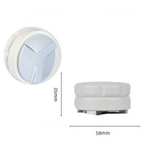 탬퍼 51mm 커피 58mm 타르트 마카롱 58MM 커피 탬퍼 홀더 매트 필터 스탠드 에스프레소 스테이션 포터필터 브레빌 드롱기 메이커 지원 기본 랙 바리스타 도구, 51 미리메터, 03 white distributor
