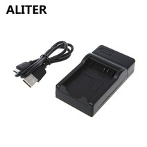 캐논 LP E5 eos 1000d 450d 500d 키스 f 키스 x2 반란군 xsi에 대한 aliter usb 배터리 충전기|카메라 충전기|, 단일, 1개, 단일