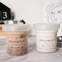 PP재질 요거트 디저트용기 500ml 10개 (약 밑지름 7.7cm x 윗지름 10cm x 높이 10.6cm)