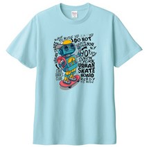 반팔티 남녀공용 어반스케이트 로봇 프린팅 티셔츠 빅사이즈 30색상