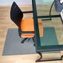 체어서퍼 논슬립 의자발커버 블랙투명 원형 S (허용범위 1.5cm~1.6cm), 논슬립 - 24개입 (의자6개용)