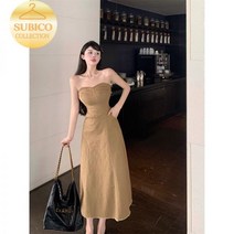 데님 원피스 청 스커트 빅카라 퍼프 바캉스룩 보라카이 동남아 미니 괌