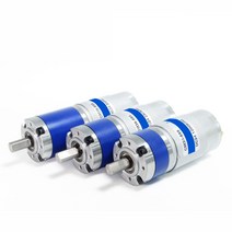 모터 호환 TQ36-555 유성 기어 박스 감속기 DC 탄소 브러시 12V 24V 로봇 스마트 홈 소형, 03 45RPM_02 24V