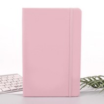 레더 A5 모눈 밴드 노트 하드커버노트 다이어리