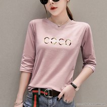 뉴타임즈 데일리 면 라운드넥 7부 티셔츠30