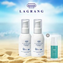 라그랑 무기자차 spf50 대용량 남자 여자 아기 유아 바디 페이스 자외선차단제 선크림 선밀크, 2개, 200ml