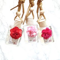 캔들e 5+1행사 카네이션 차량용 디퓨저 방향제 어버이날 스승의날 선물 무료포장, 1세트, 다우니후레시/세트