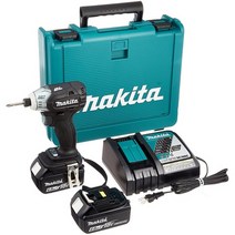 일본직발송 10. 마키타(Makita) 마키타 소프트 임팩트 드라이버 TS141 (18V) 검정 토크 40Nm 6Ah 배터리 2, 검정18V6Ah 배터리2개, 충전기,, 검정18V6Ah 배터리2개, 충전기,, 상세 설명 참조0