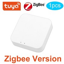 CoRui-Tuya ZigBee PIR 센서 자동화 인체 적외선 감지기 무선 미니 스마트 라이프 10 개입, 01 Zigbee Gateway