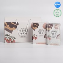 [활기찬 농원] 밥잘짓는 무농약 상황버섯 밥물차 - 매일 먹는 밥에 한팩씩 75ml * 30포