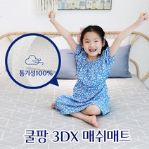 쿨팡 3D매쉬매트 쿨카페트 거실매트 여름카페트 통풍카페트 여름매트 3DX, 트윈그레이