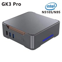 GK3 프로 플러스 인텔 프로세서 N5105/N95 윈도우즈 11 미니 PC DDR4 8GB 256GB 16GB 512GB WIFI5 BT4.2 VGA 게임 컴퓨터 VS U59, CHINA, Celeron N5105 + AU, 16GB 1TB SSD