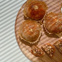 금가루 곶감단지 [4P] 선물상자포장 (우리나라 전통고급디저트 특별한날 부모님상견례선물)