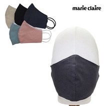 마리끌레르 필터교체형 솔리드 린넨마스크