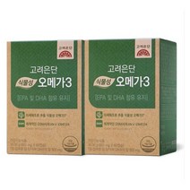고려은단 식물성 오메가3 60캡슐X2개 (2개월), 2개, 60정, 60정