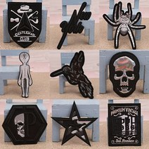 5+1 [3D와펜]까미샵 DIY 견장 리폼 마크 밀리터리 브로치 와펜 케릭터 코사지 패치 해골 이모티콘 3D와펜 단추 이모티콘, 3D와펜006