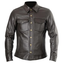 Maxler 맥슬러 WESTERNLEATHER SHIRT(Brown) /맥슬러자켓 오토바이상의 오토바이용품, L