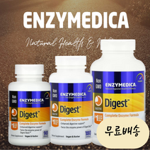 엔자이메디카 다이제스트 엔자임 소화효소개입 [미국 직배송] 30캡슐, 30정, 1개