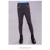 승마복 승마바지 실리콘 풀패치 말승마 초박형 바지 그립 실리카 젤 라이딩, 02 회색_01 for 100MM height