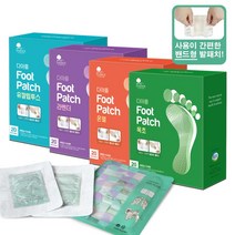 에센스네이쳐 디아름 일체형 밴드형 발패치 5종 목초 죽초 온열 유자 유칼립투스 20매입