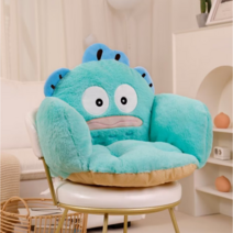 마이멜로디 등받이 방석 쿠션 산리오 쿠로미 리본 일체형 바이올렛 미끄럼방지, I