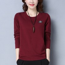 vaviola 바비올라 중년여성 긴소매 티셔츠 06 - 705