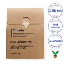 미누테 글루타치온 7AM 네덜란드산 L글루타치온 50% 고함량 저당 친환경 식품, 3개, 30정, 30정