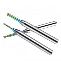 산업용 HRC60 카바이드 볼 노즈 엔드 밀 알루미늄 목재 구리 가공 CNC 라우터 텅스텐 스틸 Sprial 비트, 60 R0.5x50Lx4D_01 1 PCS