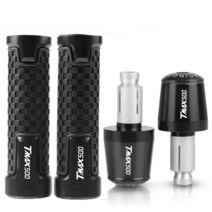 nmax pcx 호환슬라이더 프론트 리어 머플러 가드 핸들 바 핸드 기어 밸런스드 플러그 슬라이더 Tmax Tech M, 05 black black