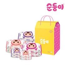 순둥이 순둥이 아기물티슈 감사 선물세트 10팩, 단일옵션