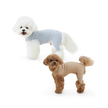브이랩 파텔라 슬개골 올인원 보호의류 라이트 베이지 라이트 블루 (XS S M L XL), 라이트블루, BASIC
