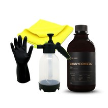 더클래스 만년설 스노우폼 500ml 폼샴푸 중성 폼세차 세차샴푸 타월 장갑, A-2 만년설 스노우폼 500 압축분무기 세트