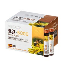 [마니스]NEW 로얄5000 30병 마시는 고함량 로얄제리 3850mg 화분550mg 프로폴리스 구연산 비타민E, 1박스, 25ml x 30병